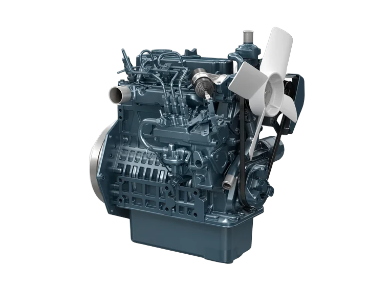 Motor diésel Kubota D902, 25 HP, 3 cilindros — Serie Super Mini, venta en Chile