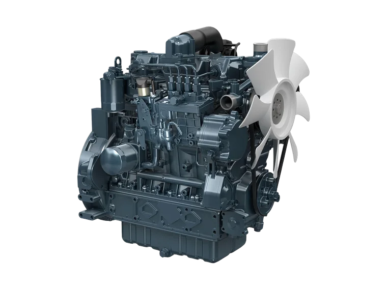 Motor diésel Kubota V3300, 90 HP, 4 cilindros turbo — Serie V, modelo descontinuado, consulta disponibilidad