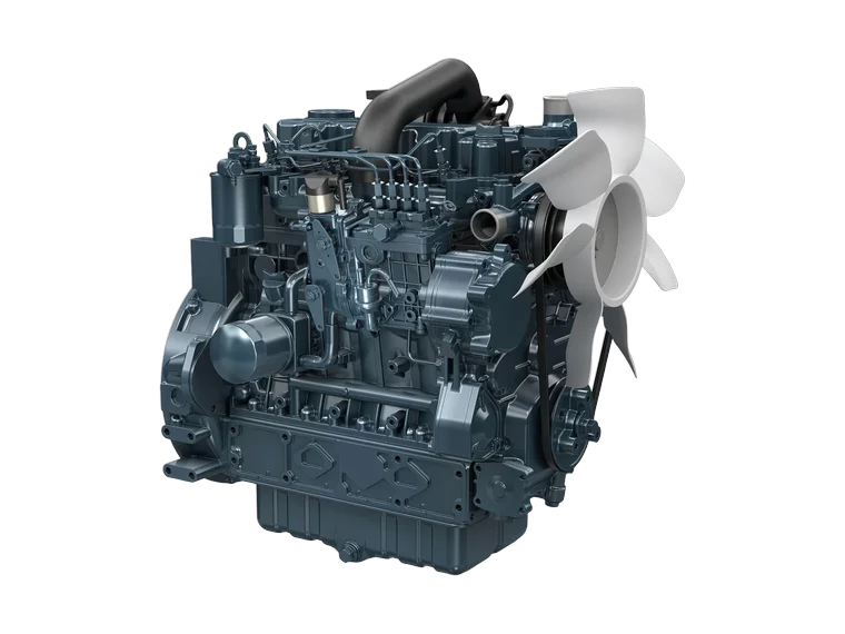 Motor diésel Kubota V3600, 85 HP, 4 cilindros turbo — Serie V, venta en Chile